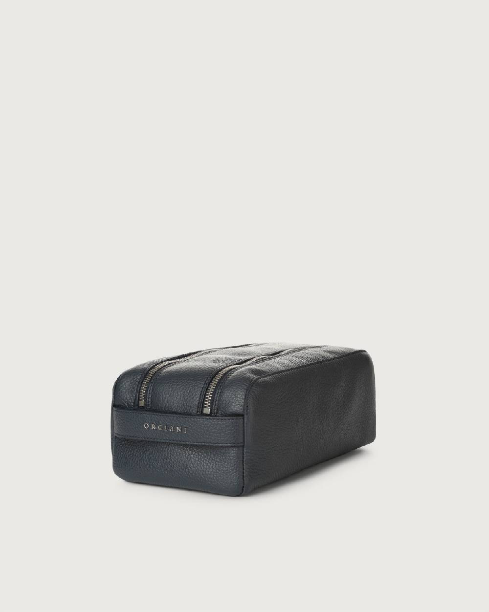 Orciani Beauty case Micron in pelle Saldi Di Fabbrica