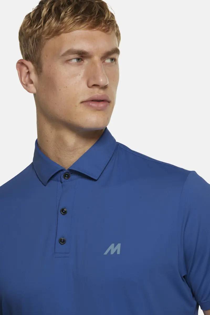Meyer Polo meyer blu tessuto performante tecnico 2025