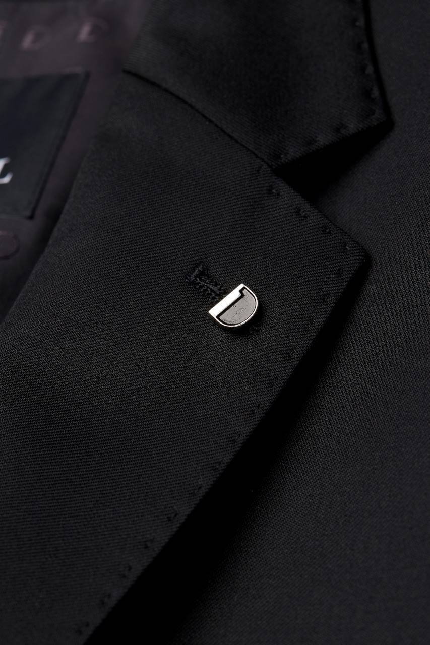 Digel Abito digel nero drop sei modern fit lana reda super 110's Sconto
