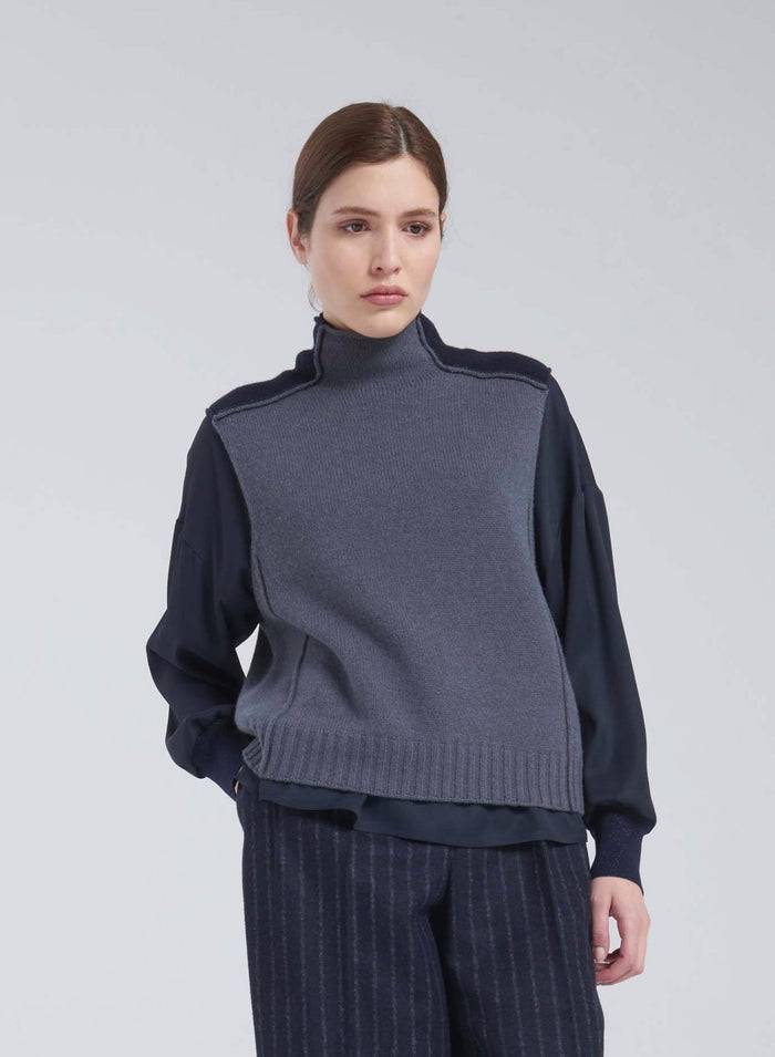 Lorena Antoniazzi GILET IN MAGLIA Moda