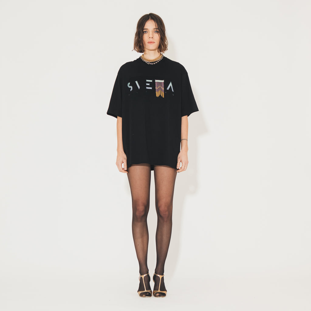 Sveta Milano T-shirt in jersey di cotone Eva Moda