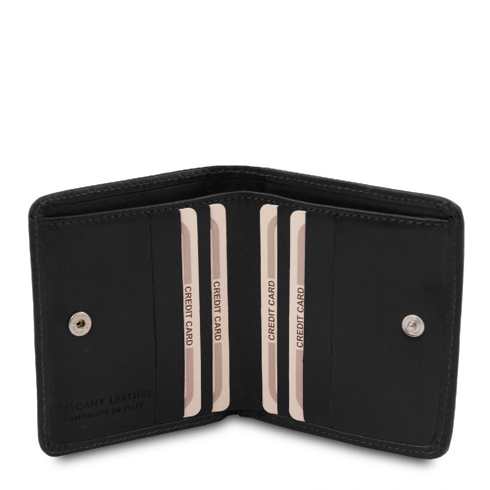 Tuscany Leather Esclusivo Portafogli in Pelle con Portamonete Shopping Online