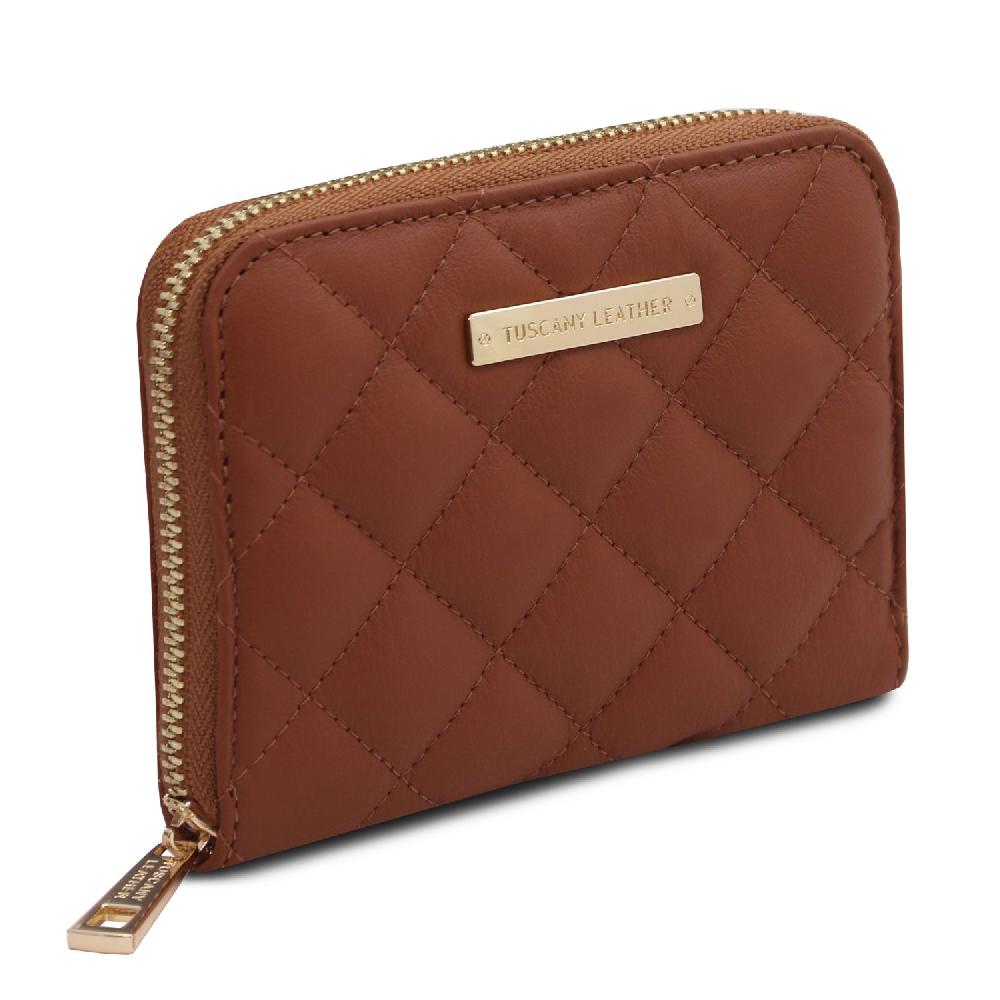 Tuscany Leather Esclusivo Portafogli in Pelle Morbida zip Around 2025