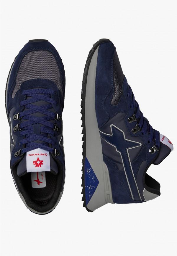 W6yz Sneakers in tessuto tecnico e suede Blu -YAK-M Nuovo
