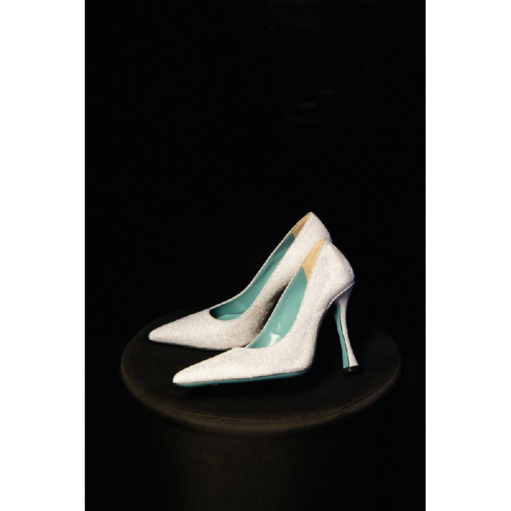 Amalfi by rangoni Décolleté Simply Silver Glitter Qualità Garantita